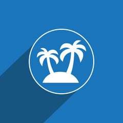 Aufkleber - Palm icon