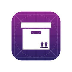 Aufkleber - Box icon