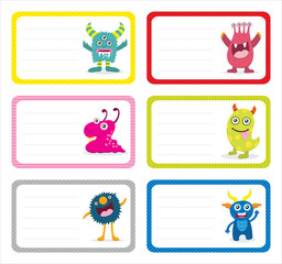 Cute Monster Card Sets