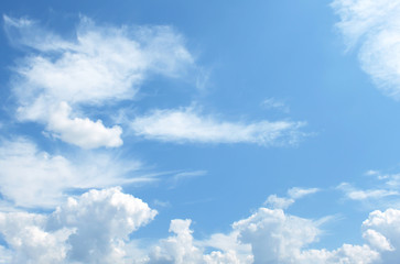 Wall Mural - blue sky