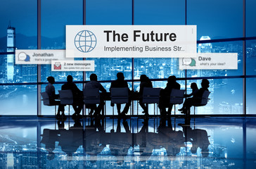 Sticker - The Future Plan Strategy Vision Innovation Development Concept