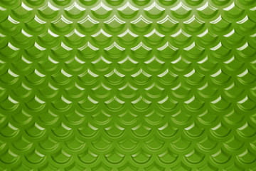 Poster - metallic plate background with displacement texture, sharp edges and roughness relections
