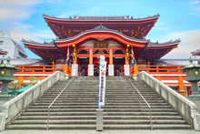Osu Kannon Temple In Nagoya, Japan