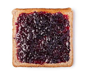 Wall Mural - Toast with jam