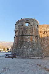 Wall Mural - Gradenigo tower of Old Town of Budva, Montenegro