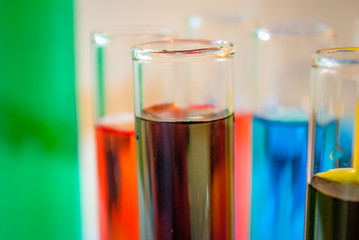 Chemical compound focus surrounded bu colors !