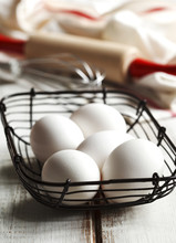 Five Eggs In A Basket