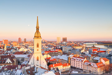 Wall Mural - St. Martin's cathedral in Bratislava, Slovakia.