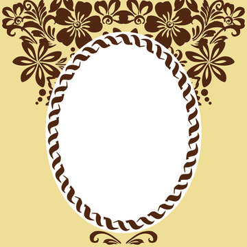 Stylized floral ornament