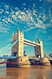 Fototapeta Londyn - Tower bridge in London