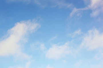 Wall Mural - Different clouds on sky