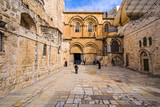 Fototapeta Uliczki - Church of the Holy Sepulchre in Jerusalem, Israel
