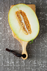 Wall Mural -  melon on cutting board