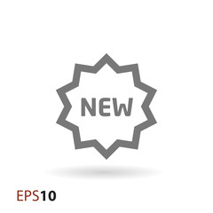 Poster - New label icon for web and mobile