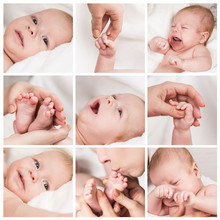 New Born Baby Composition
