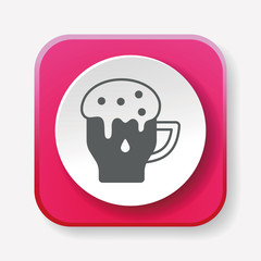 Sticker - beer icon