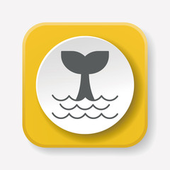 Sticker - Whale icon