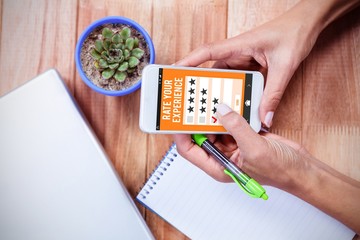Poster - Composite image of telephone test app