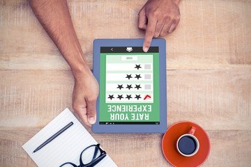 Poster - Composite image of telephone test app