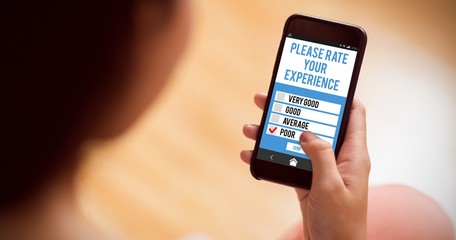 Poster - Composite image of telephone test app