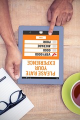 Poster - Composite image of telephone test app