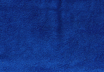 Wall Mural - Dark blue towel texture.