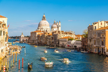 Canvas Print - Basilica Santa Maria della Salute  in Venice