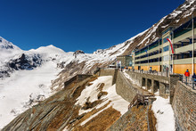 Alpine High Mountain Resort, Touristic Landmark, Grossglockner Glacier View Area.