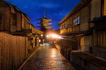 Yasaka Pagoda and Japan old city, Kyoto