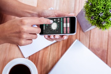 Poster - Composite image of music app