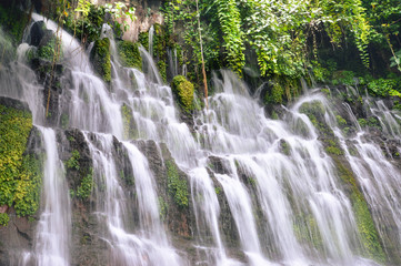 Wall Mural - Chorros de la Calera waterfalls in a small town of Juayua, Ruta de las Flores itinerary,  El Salvador