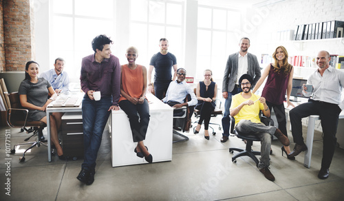 Cuadros en Lienzo Business Team Professional Occupation Workplace Concept