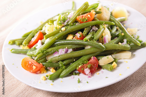 Naklejka na szybę vegetable salad