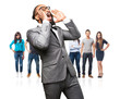 © asierromero - business black man shouting