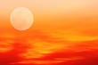 © njmucc - colorful sky with big moon