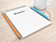 © fotovika - Notepad on a table
