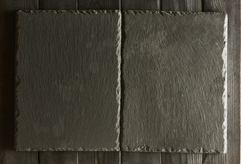 Wall Mural - Slate plates