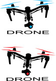 Fototapeta  - Drone logo