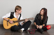 © Stanislav Komogorov - Interracial young couple music