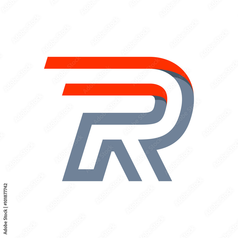 Fast R Logo Transparent R letter fast speed logo. Stock Vector | Adobe Stock