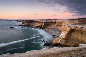 'La Portada' Natural Monument at sunset, Antofagasta (Chile) 