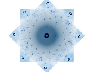 Poster - abstract fractal patterns and shapes. fractal texture for prints.