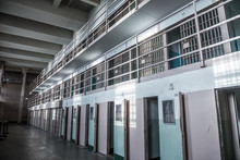 Prison Corridor Inside The Alcatraz Penitentiary