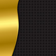 black and gold background with a pattern