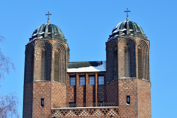 Poster - Kreuzkirche - Orthodox Church in Kaliningrad (beforel 1946 Koeni