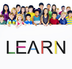 Poster - Learn Learning Education Knowledge Wisdom Studying Concept