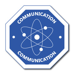 Sticker - Logo communication.