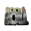 Rock an Roll - Stein Metall Holz frei