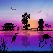 Beautiful Asian Landscape