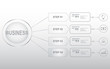 © inferio - Business modern infographic with steps of success